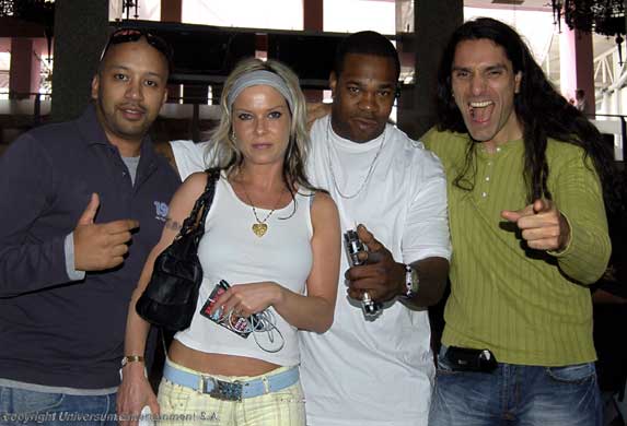 Show with Busta Rhymes