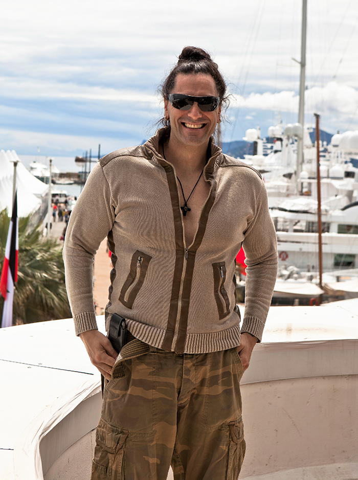 At the film festival in Cannes