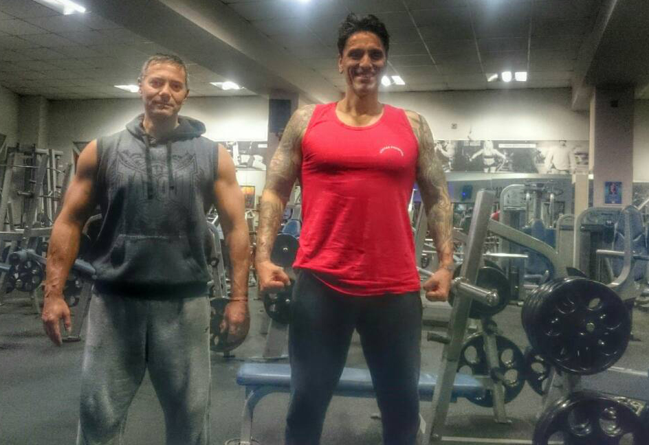 In the gym #nikolabull