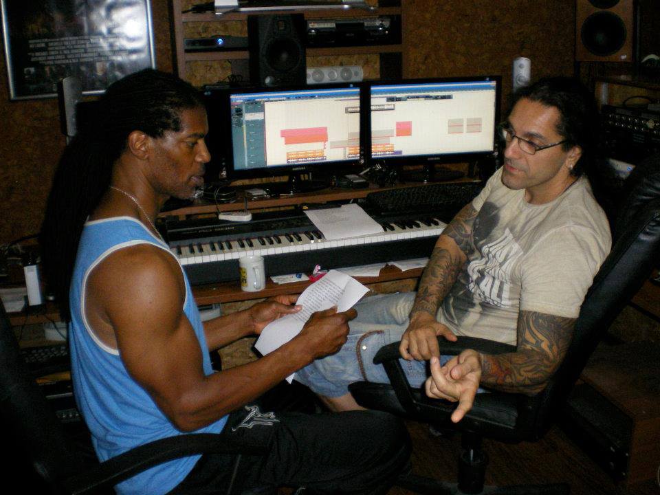 … working on lyrics